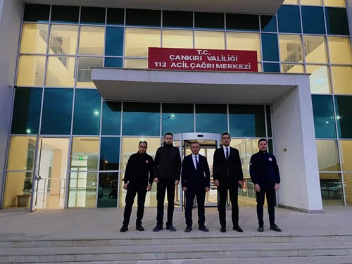 112 Acil Çağrı Hizmetleri Daire Başkanı Orhan YALINIZ'dan 112 Acil Çağrı Merkezine Ziyaret