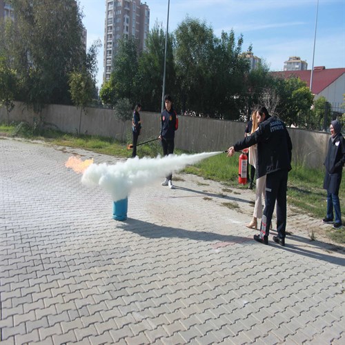  28.11.2022 Tarihli Yangından Korunma ,Yangının Söndürülmesi ,Can ve Mal Kurtarma  Konulu Eğitim.