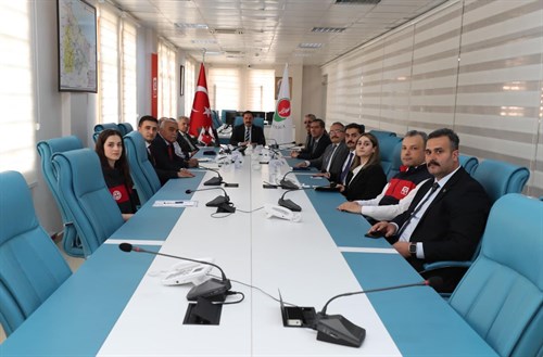 Acil Çağrı Hizmetleri İl Koordinasyon Komisyonu 2023 Yılı İlk Toplantısı Valimiz Mustafa MASATLI başkanlığında gerçekleştirildi.