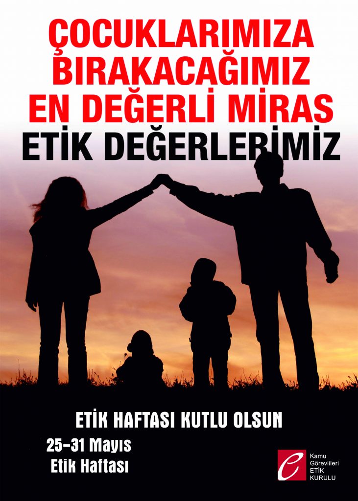 25-31 MAYIS ETİK HAFTASI KUTLU OLSUN