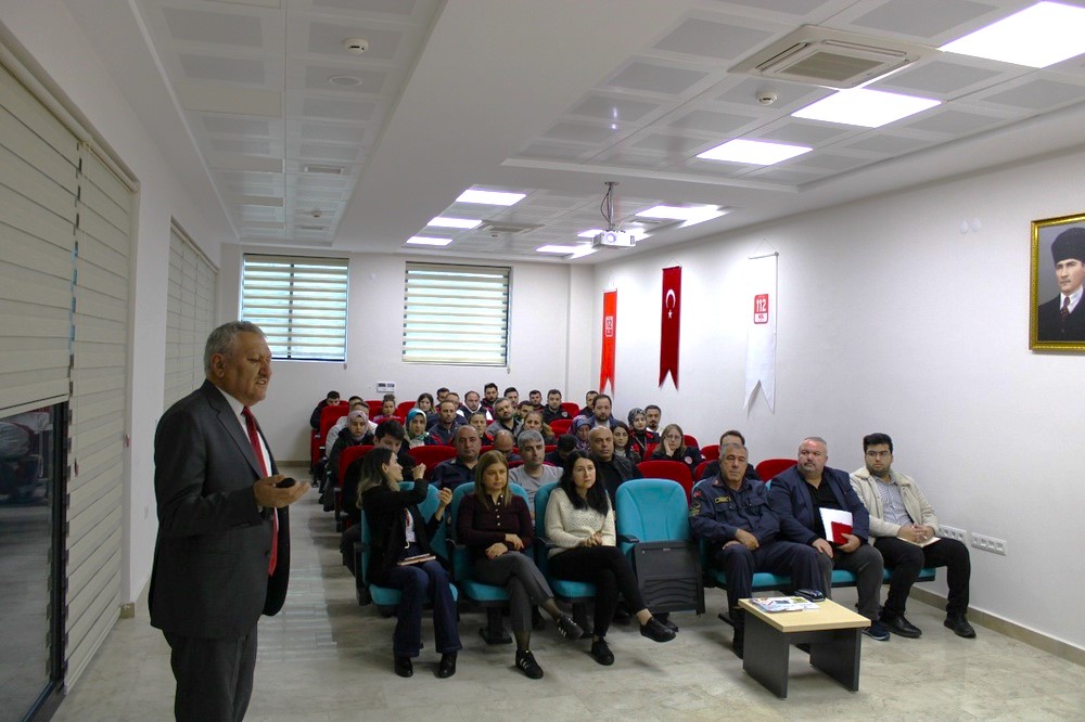PERSONELLERİMİZE KADINA YÖNELİK ŞİDDETİN BELİRLENMESİ VE HASSAS KONUM (ELS) EĞİTİMLERİ VERİLDİ