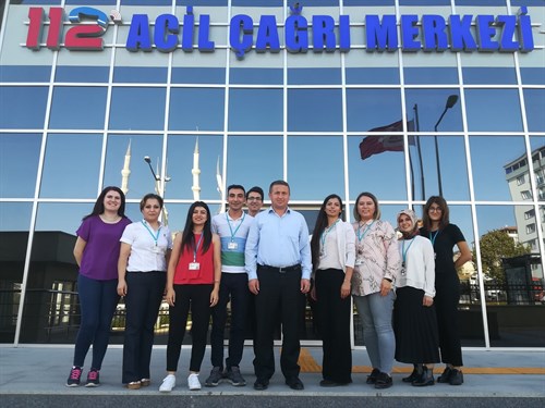 ACİL ÇAĞRI MERKEZİNE ATANAN SÖZLEŞMELİ PERSONEL GÖREVE BAŞLADI.