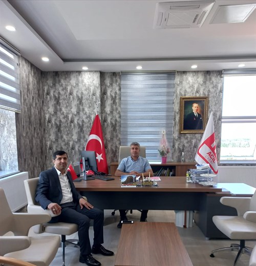 Ankara BİNYAR Derneği Yönetim Kurulu Başkanı Yakup ZAZAOĞLU' nun 112 Acil Çağrı Merkezi Müdürlüğümüzü Ziyaretleri.