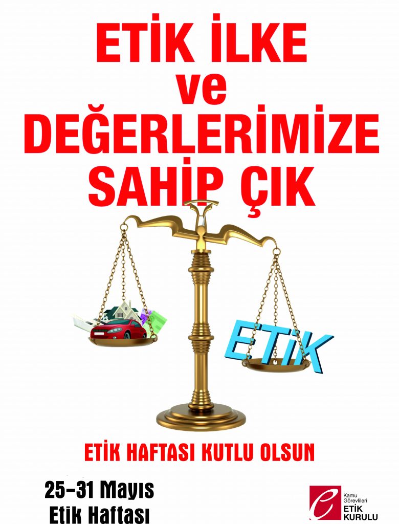 25 - 31 Mayıs Etik Haftası 