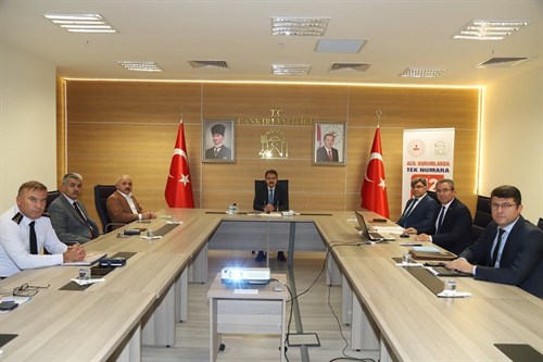 Acil Çağrı Hizmetleri İl Koordinasyon Komisyonu Toplantısı Yapıldı