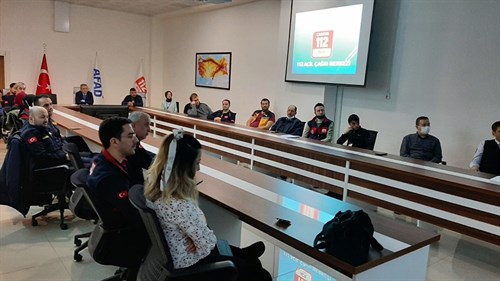 112 Acil Çağrı Merkezi Müdürlüğü Personeli Hizmet içi Eğitimi