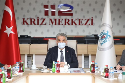 Sayın Valimiz Mehmet MAKAS Başkanlığında, İl Güvenlik ve Asayiş Koordinasyon Toplantısı Gerçekleştirildi.