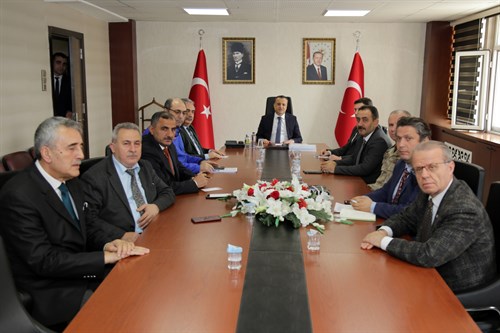 112 Acil Çağrı Hizmetleri İl Koordinasyon Komisyonu Şubat Toplantısı Valimiz Kamuran TAŞBİLEK Başkanlığında Yapıldı