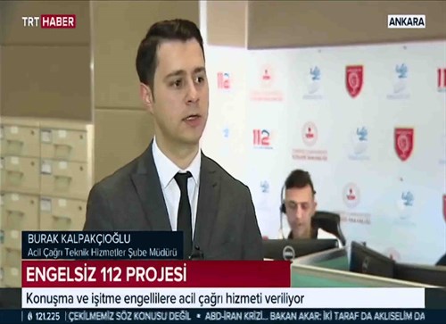 Engelsiz 112 Projesi TRT Haber'de