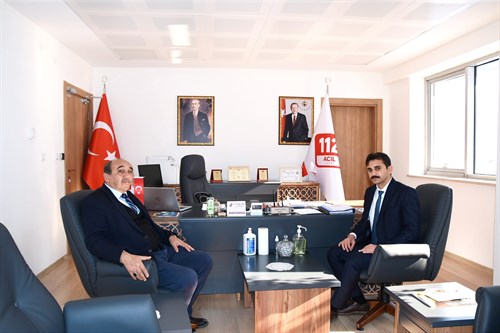 Kaymakam adayı Sayın Ahmet AKDOĞAN'ın kurumumuzu ziyaretleri