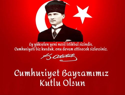 29 Ekim Cumhuriyet Bayramı Kutlaması