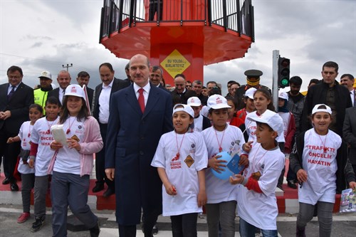 Çocuk Trafik Eğitim Parkı Açıldı