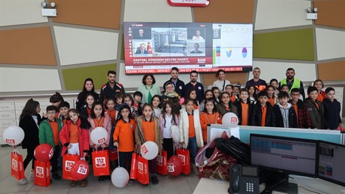 Artuklu İlçemiz Elif Ana Mehmet Konuş İlkokulu Öğrencilerini Kurumumuzda Misafir Ettik 