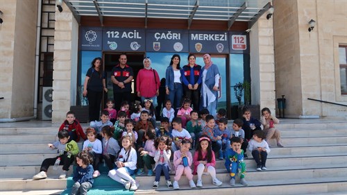 Artuklu İlçemiz Nene Hatun Anaokulu Öğrencileri Kurumumuzu Ziyaret Ettiler