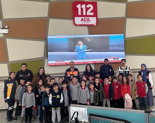 Artuklu İlçemiz Şehit Polis Vedat Kaya İlkokulu Öğrencileri Kurumumuzu Ziyaret Ettiler