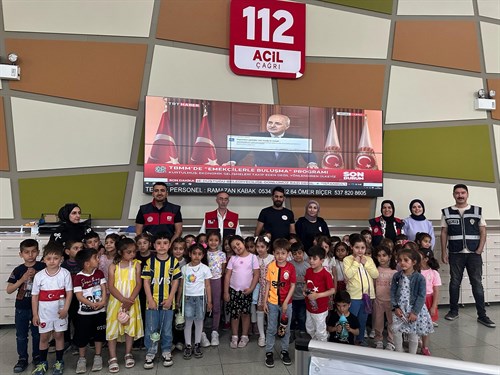 Artuklu İlçemiz İstasyon Mahallesi 75. Yıl Borsa İstanbul Anaokulu Öğrencileri Kurumumuzu Ziyaret Ettiler