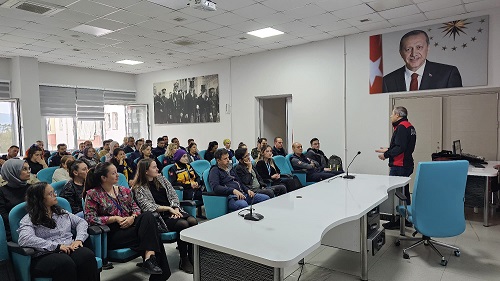 Muğla 112 Acil Çağrı Merkezi Personeline Afet Farkındalığı Eğitimi Verildi