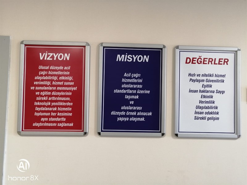 Misyon,Vizyon ve Değerlerimiz