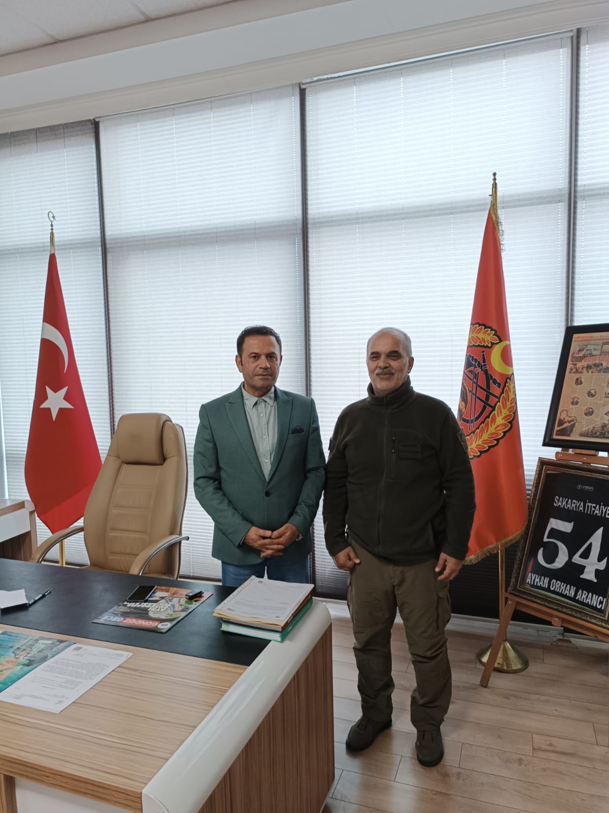 Sakarya İtfaiyesine Ziyaret 