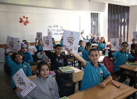 Bugün 50.Yıl Ortaokulu Öğrencileriyleydik.