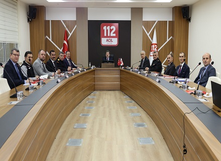 2024 Yılı I. Olağan Acil Çağrı Hizmetleri İl Koordinasyon Komisyonu Toplantısı Gerçekleştirildi.