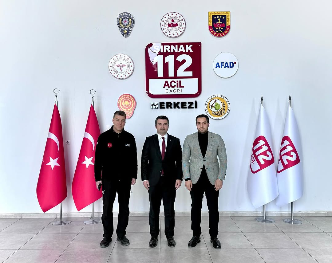 GÜÇLÜKONAK KAYMAKAMIMIZ SAYIN ÖKKEŞ FURKAN KARAKURT, KURUM MÜDÜRÜMÜZ SAYIN ERHAN TATAR'I ZİYARETTE BULUNDU