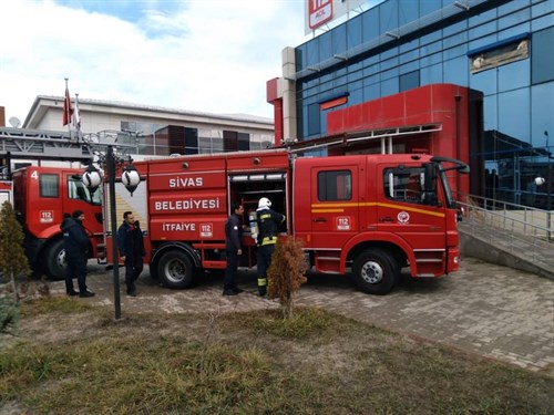 Merkezimizce Yangın Tatbikatı gerçekleştirilmiştir.