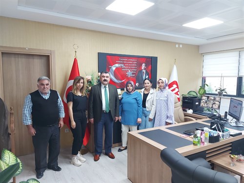 Sözleşme Süresi Biten AFAD Personeline (Hizmet Alımı) Teşekkür Belgesi Takdim Edildi