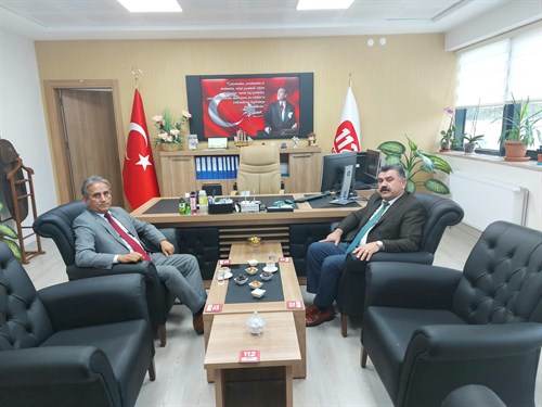 Sayın Vali Yardımcımız Kaya Çelik'in Müdürlüğümüzü Ziyareti