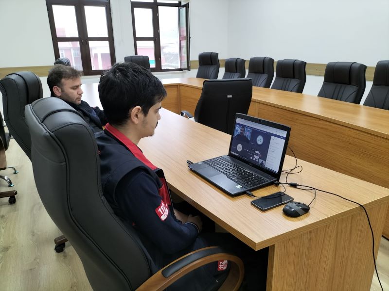 Şalpazarı Meslek Yüksek Okulu Sivil Savunma ve İtfaiyecilik Öğrencilerine '112 Eğitimi'