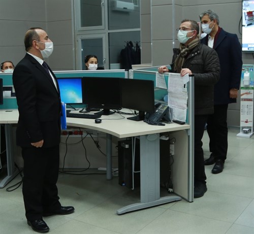 Sayın Valimiz Ziya POLAT 'ın Yılbaşı Ziyareti